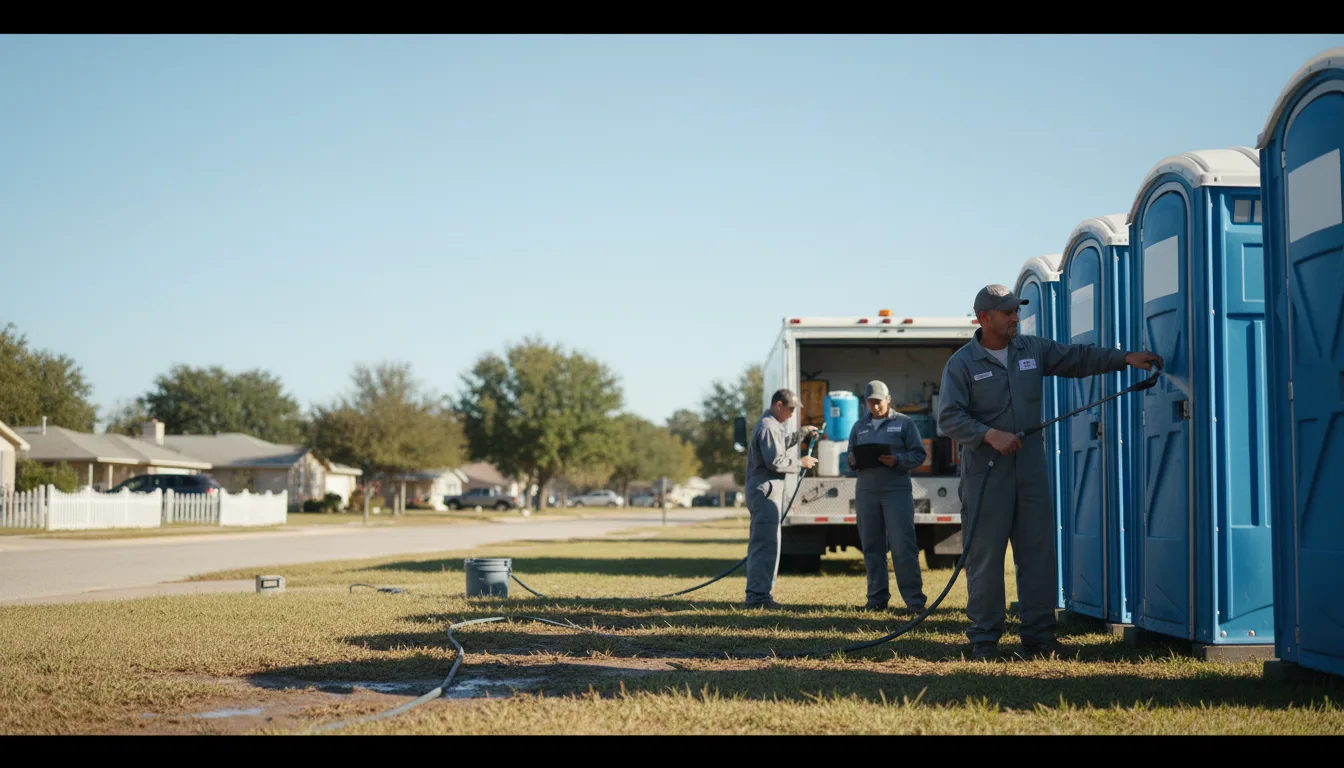 Long-Term Portable Toilet Rental in Fowler, KS near me